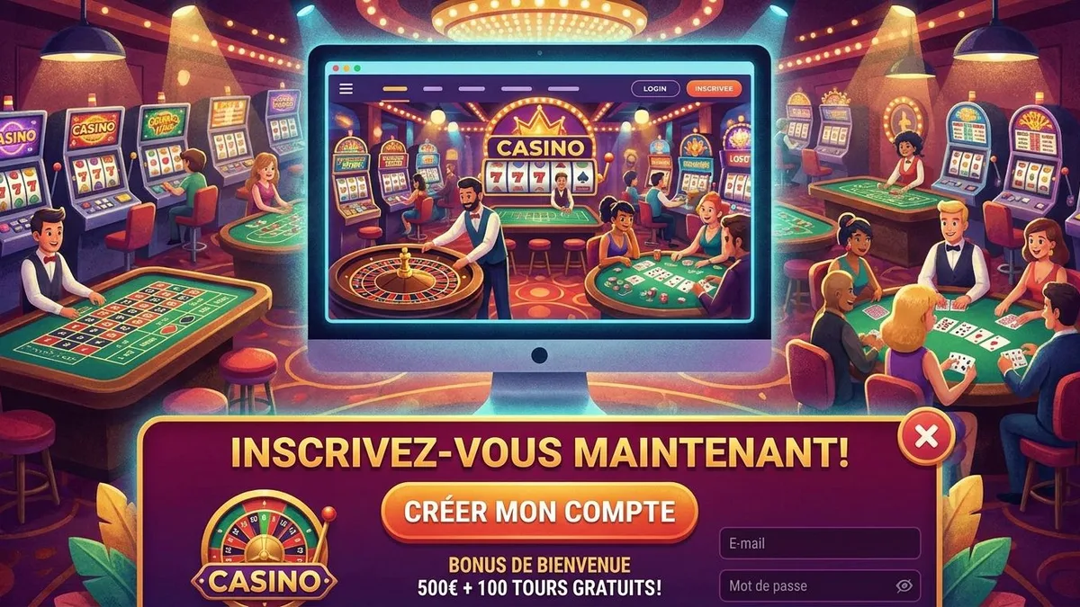 Inscription avec bonus
